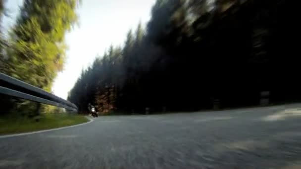 Motosiklet yarış — Stok video