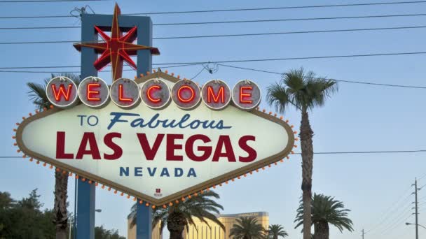 Benvenuti a Las Vegas — Video Stock