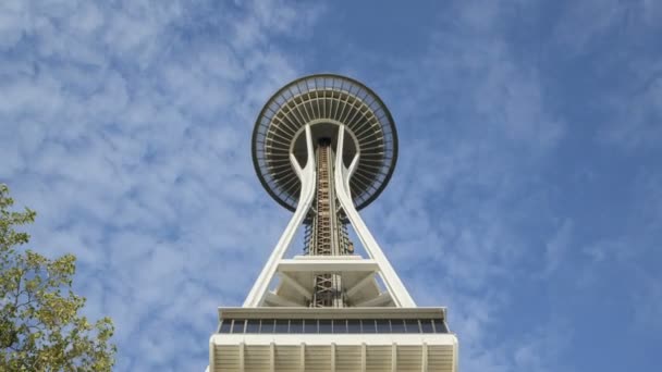 Agulha do espaço de Seattle — Vídeo de Stock
