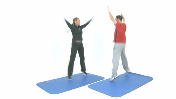体育锻炼 — 图库视频影像