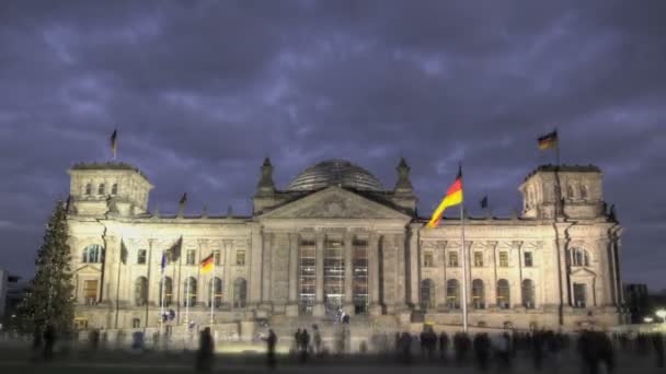 Reichstag Berlijn — Stockvideo