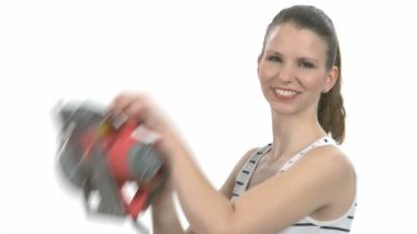 Genç craftswoman