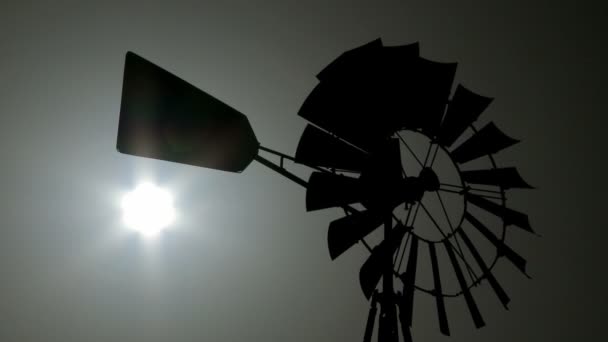 ビンテージの風車 — ストック動画