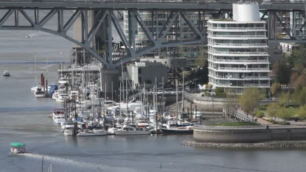 Vancouver Skyline — Stockvideo