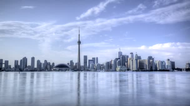 Timelapse Toronto Skyline Hdr — Video