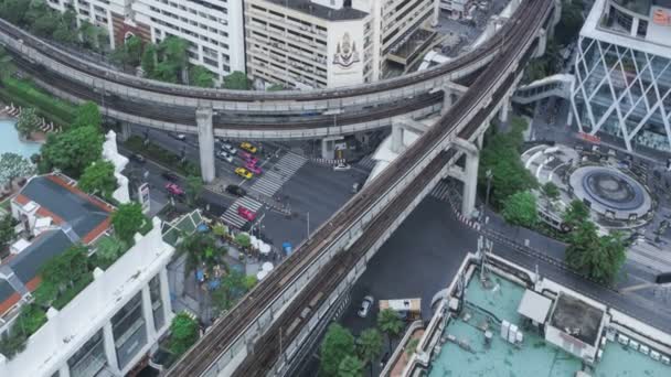 Timelapse bangkok trafik — Stok video