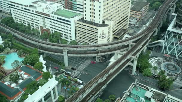 Timelapse ruchu bangkok — Wideo stockowe