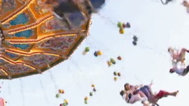 Timelapse Chairoplane Oktoberfest