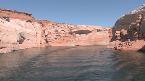 Cañón glen lake powell — Vídeos de Stock