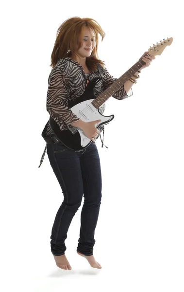 Young rock lady — Stock Photo, Image