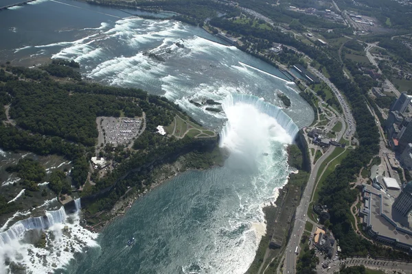 Aerial Niagara Falls — Stock Photo, Image