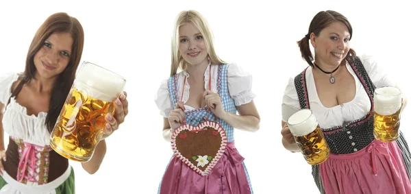Oktoberfest waitresses — Stock Photo, Image