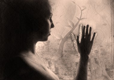 insan kadın silueti