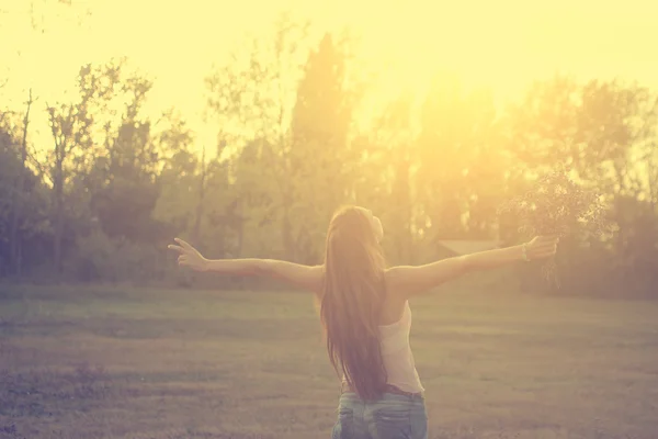 Ragazza libera — Foto Stock