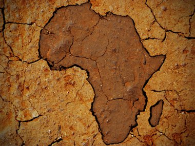 Kuru topraklarda Afrika şekli