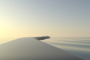 Zen yolu günbatımı