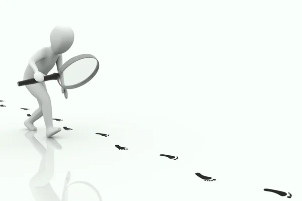 3D insan bazı ayak sesi takip eder.