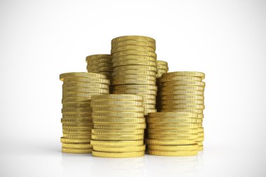 altın para yığınları