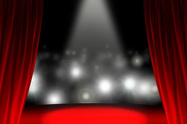 Perdenin arkasında kamu beklerken