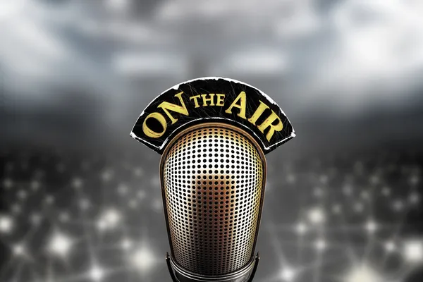 kamu konuşma için eski mikrofon