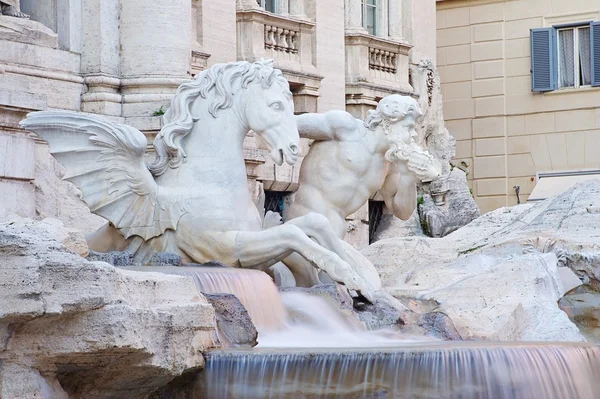 Detalj av Fontana di Trevi — Stockfoto