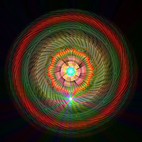 Mandala wheel — Stock Photo, Image