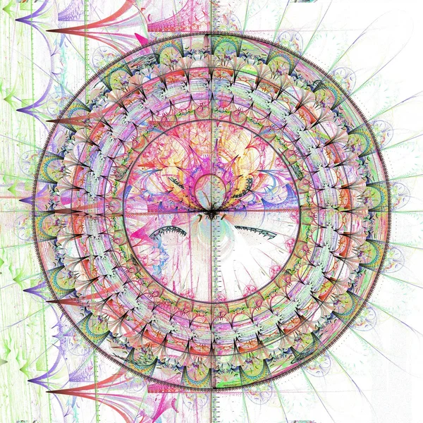 Fantazie mandala kolo — Stock fotografie