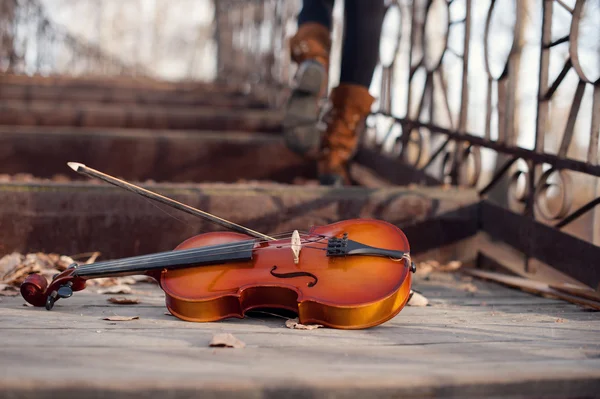 merdivenlerde viyola