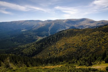 Karpat Dağları nın güzel manzaralarını