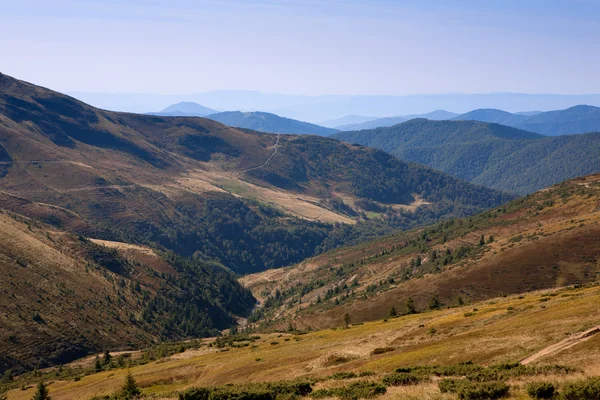 Eastern Carpathians, the ridge Svidovets — Stock Photo, Image