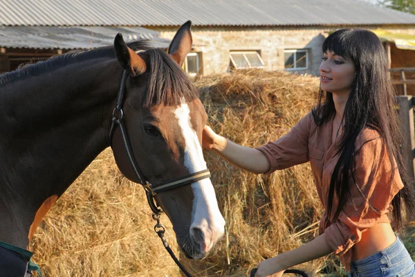 Horsewoman — Stock Photo, Image