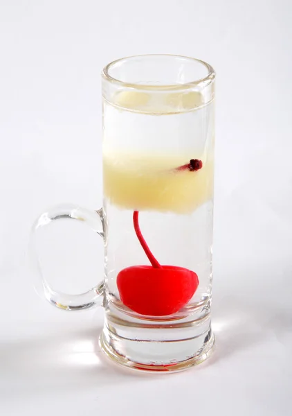 Three-layered cocktail — Stock Photo, Image