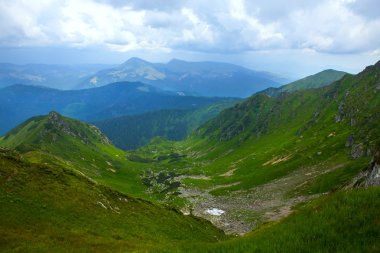 Yaz aylarında Karpatlar