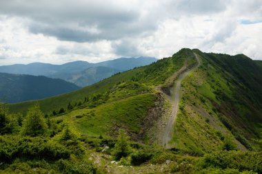 Yaz aylarında Karpatlar