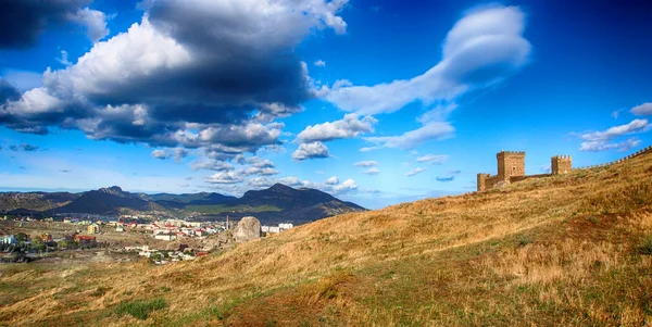 Castello nel Crimea Fotografia Stock