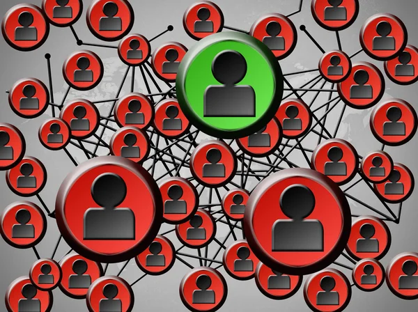 insanlar arasındaki bağlantıları