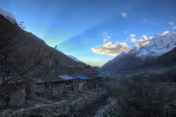 喜马拉雅山上午 — 图库照片