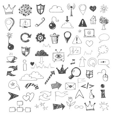 robot resmi web tasarım simgeler