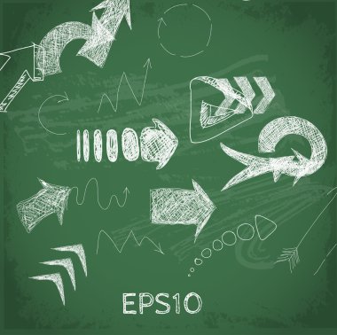 Kroki okları koleksiyonu