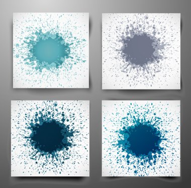 büyük mavi sıçraması ile arka planlar