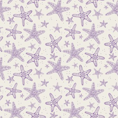 sorunsuz geçmiş ile starfishes.