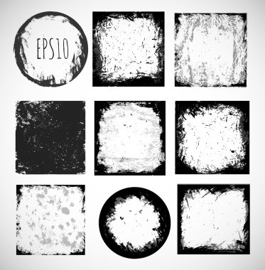 Grunge doku ve Kenarlıklar.