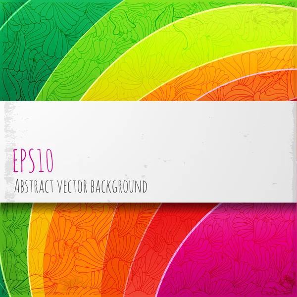 Fundo ornamentado abstrato — Vetor de Stock