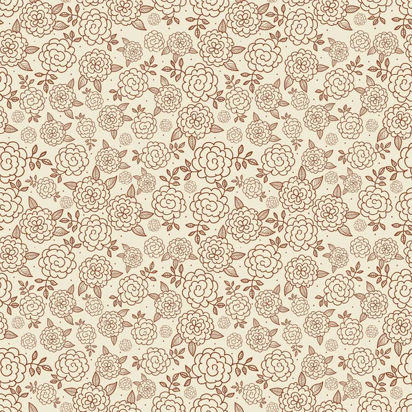 Textura com flores . — Vetor de Stock