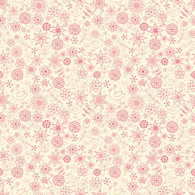 Dikişsiz çiçek background. doku ile yaz çiçek.