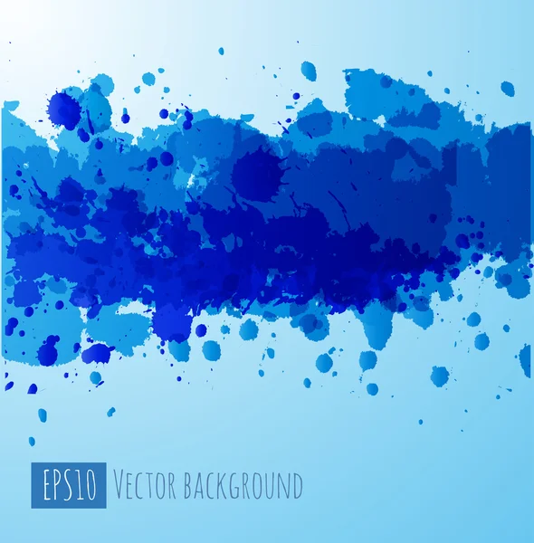 Blu Grunge sfondo — Vettoriale Stock