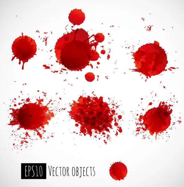 Blood red background Vector Art Stock Images | Depositphotos