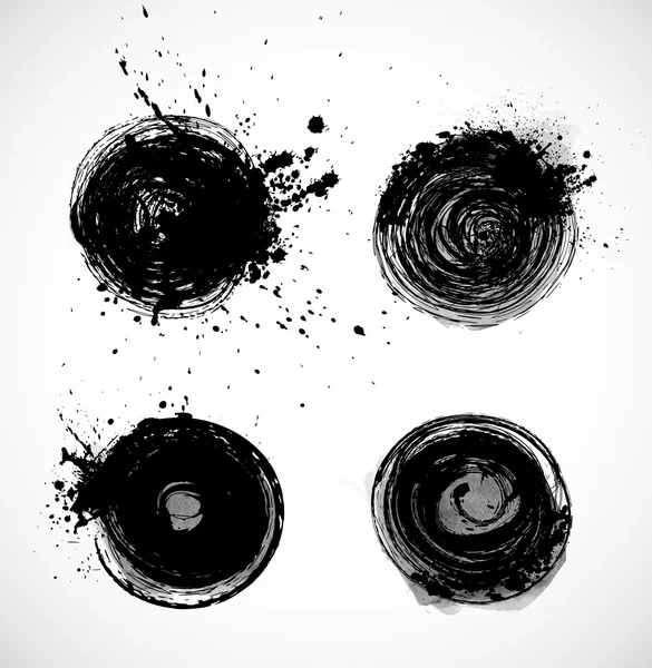 Cercles de grognement — Image vectorielle