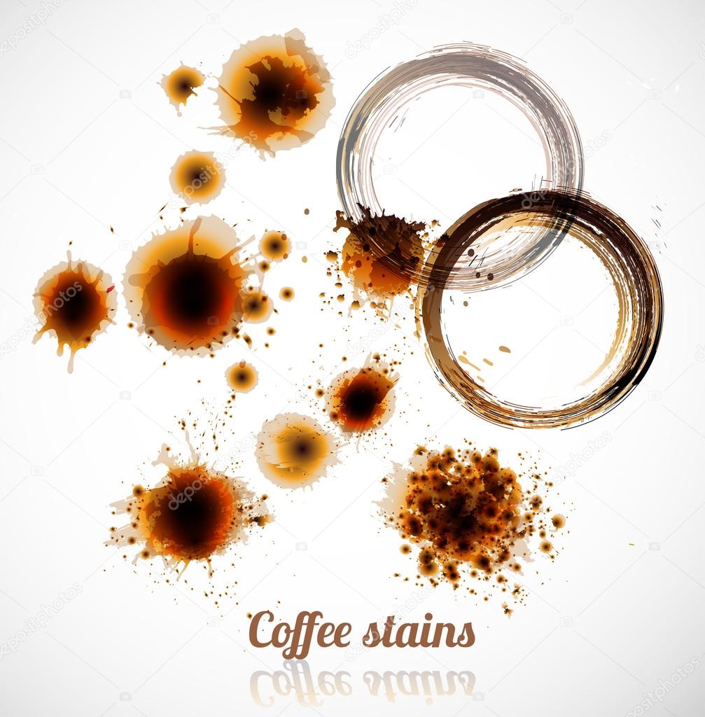 Coffee stains