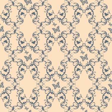 soyut seamless modeli ile süsleme